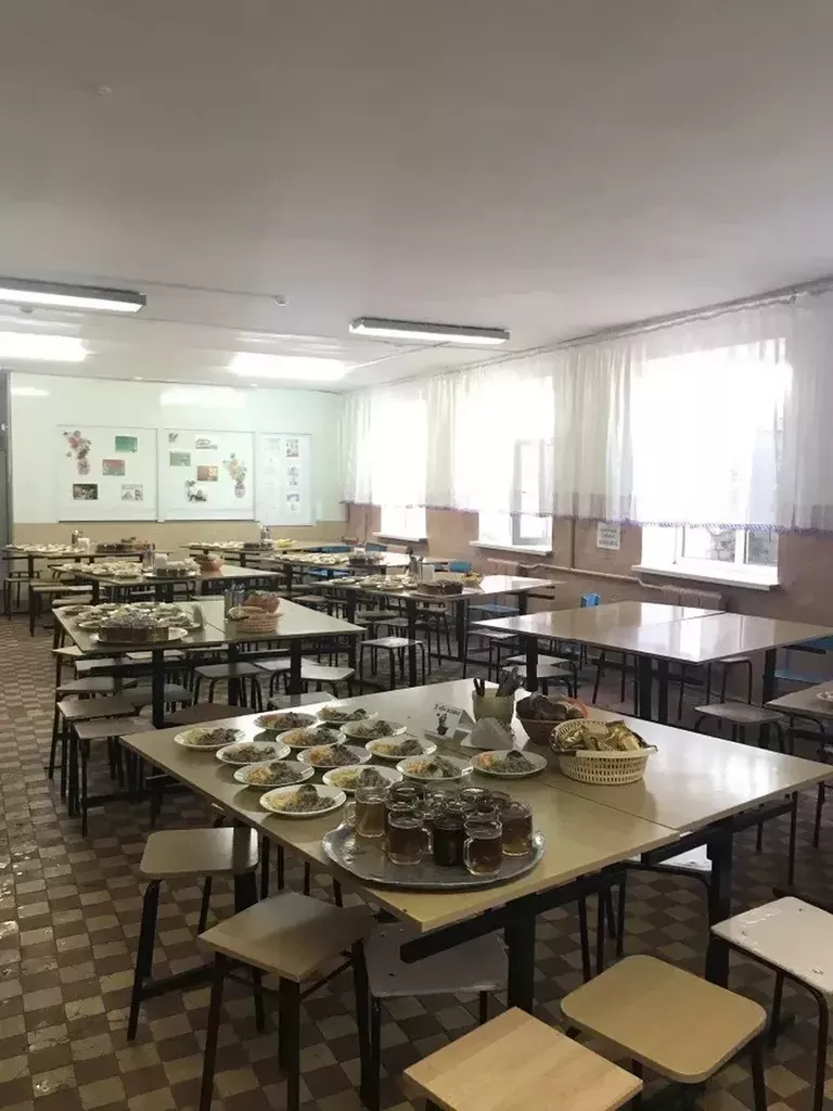 Столовая МАОУ СОШ №6.